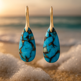 Tiralea | Intense Turquoise Earrings