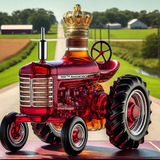 100 LET FARMALL Whisky Bottle