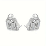 Dog Embrace Earrings