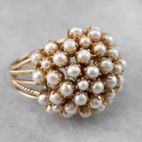 Ring with pearl inlay - Bush