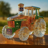 4020 Tractor Glass Whiskey Bottle