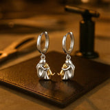 Dog Embrace Earrings